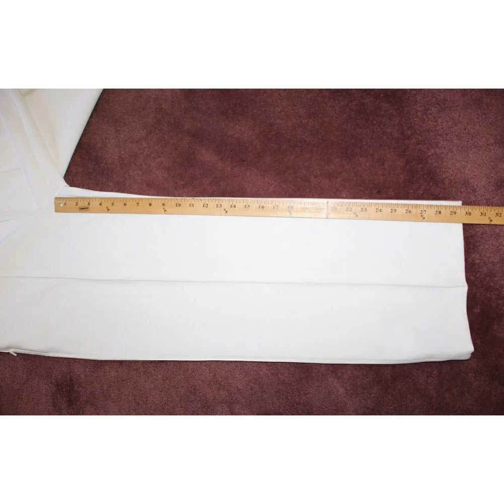 Athleta Endeavor Wide Leg white Women Pant Size 12 Drawstring elastic waist - Picture 4 of 12